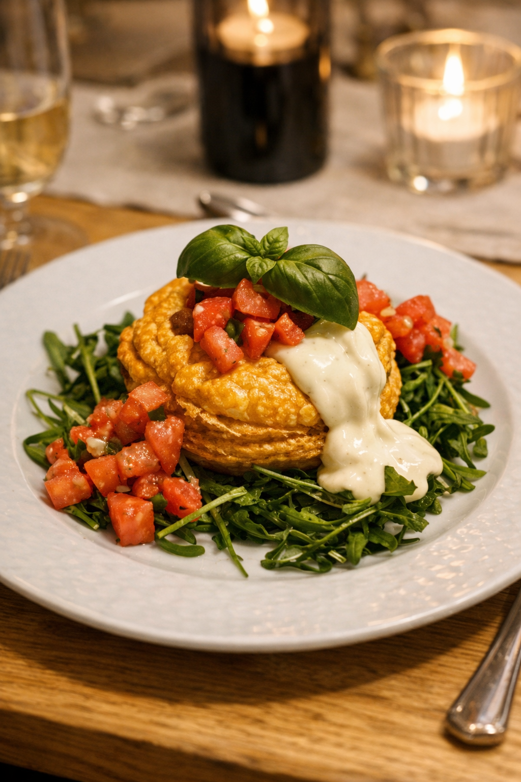 Blätterteig-Pasteten mit Salsa & Aioli